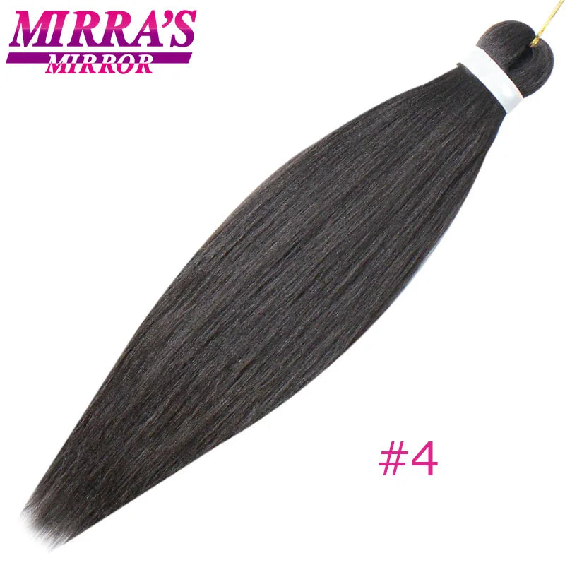 Synthetic Braiding Hair Brown Ombre Hair Extensions Professional Braid Hair for Crochet Twist Braids Soft Yaki Texture