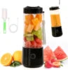 Wholesale Mini Portable Blender 400ml USB Rechargeable Type-C Charging Ice Crusher Car Use 6 Blades Fruit Juicer Mixer