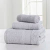3Pcs/Set Towel Set Shower 70*140cm+ Face Towel 74*34cm + Hand Towel 34*34cm 100% Cotton Washrag Washcloth Bathroom Home Dry