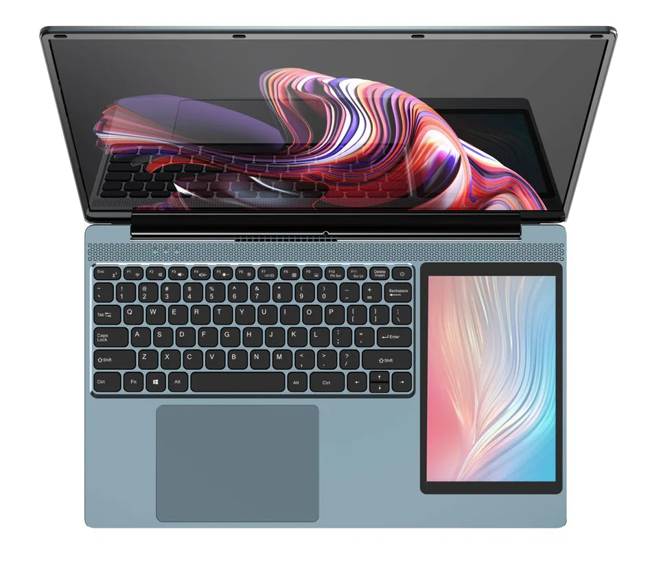 Latest 15.6 "+7" Dual-screen Intel Celeron N5105 Laptop OEM 16gb Business Laptop  DDR4 SSD 2TB Touch Laptop