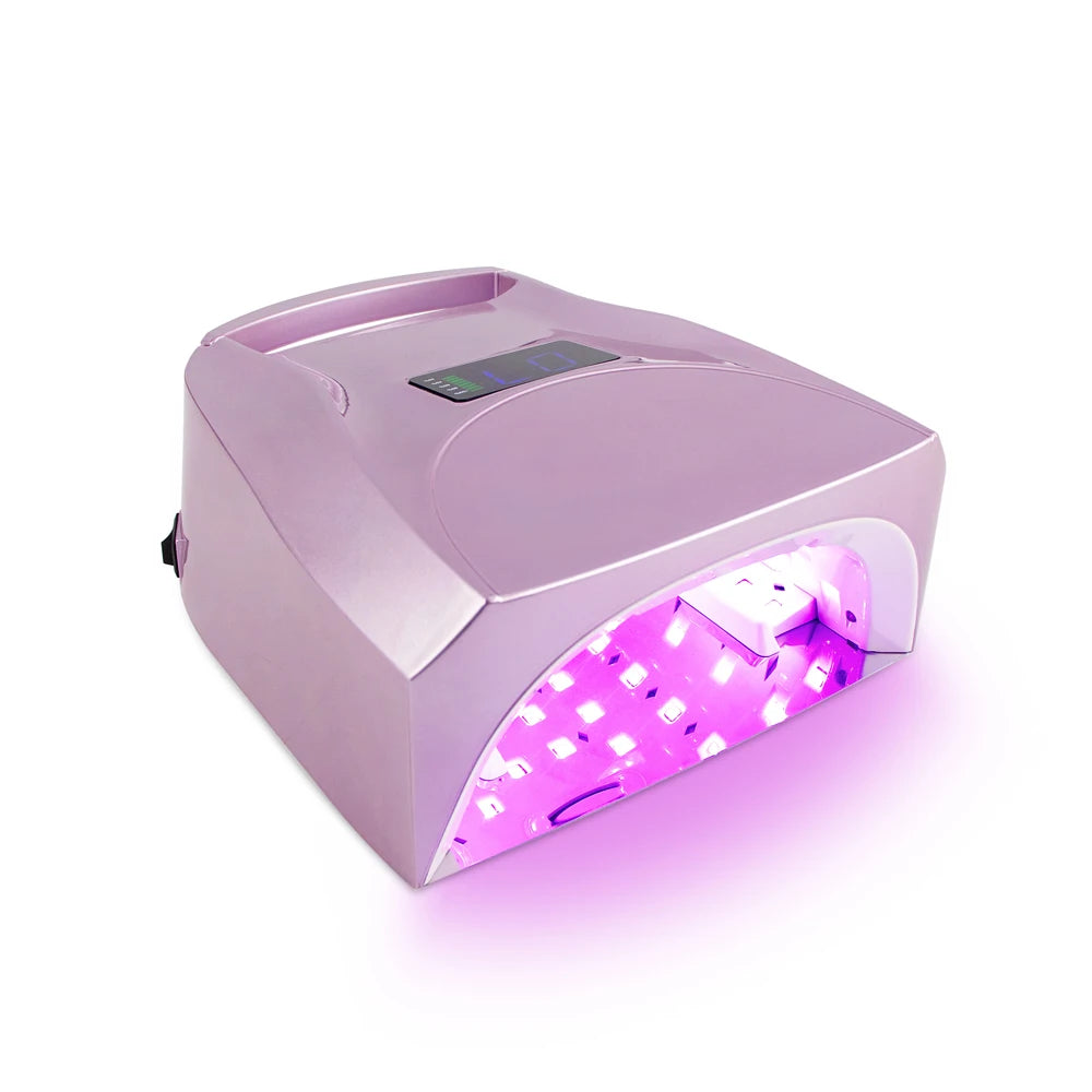 2026 High Power 96w Gel UV Led Cordless Nail Lamp Rechargeable Large Power Bank Nails Led Lamp