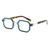 2026 Trendy Fashion Sunglasses Unisex Vintage Gradient Irregular Square Frame Green/Gray/White Options UV400 Protection
