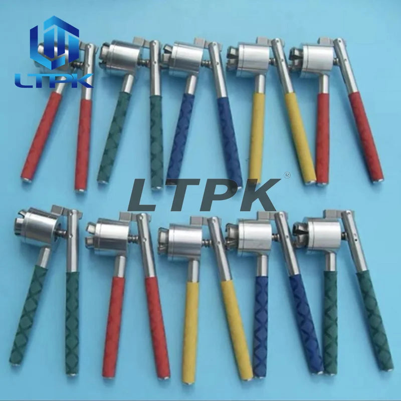 Aluminum Caps Capping Machine Manual Crimping Tool Crimper Plier for 13mm 20mm 28mm 32mm Vials Perfume Bottles Glass Packaging