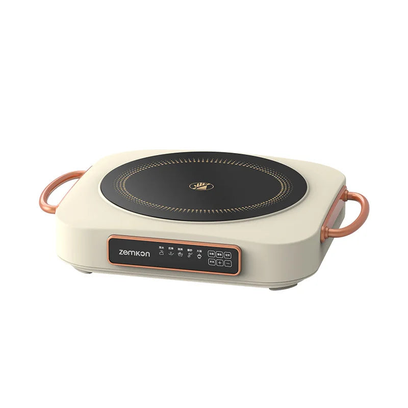 Zemkon Small Household Mini Electric Ceramic Stove Single Burner Induction Cooker with Hotpot Feature Manufactured
