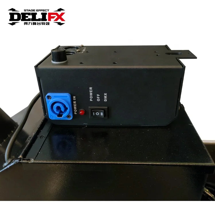 DMX Control Mini Confetti Cannon Machine rainbow Effect Confetti Drop Blaster for Baby Shower Gender Reveal Gig Corporate Events