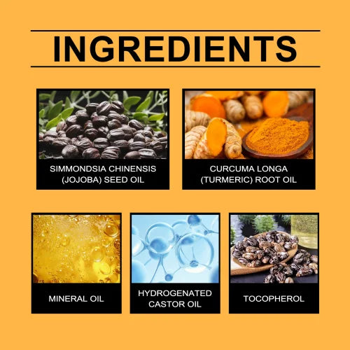 EELHOE Turmeric Essential Oil Hydrating And Repairing Facial Delicate Moisturizing Skin Care Essence