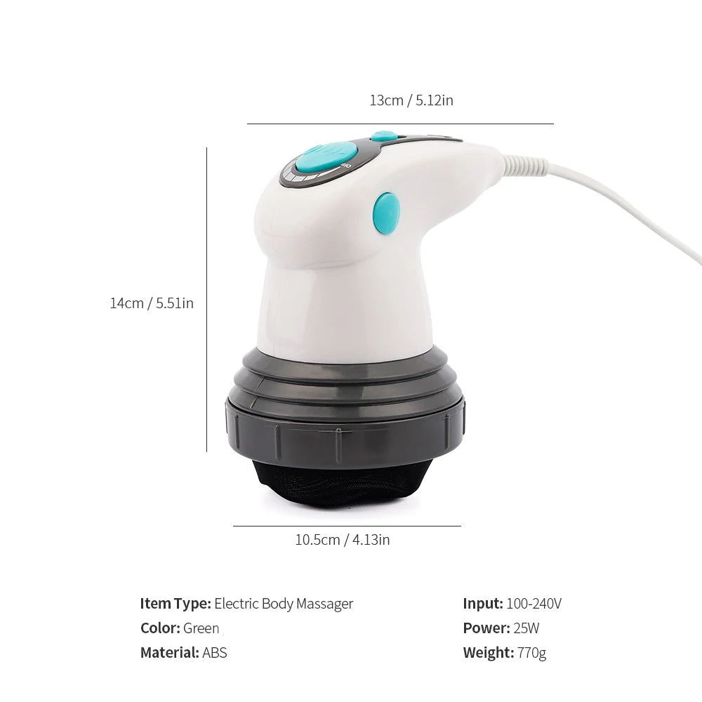 Massager electric whole body slimming massager roller handheld infrared massage arm, leg, buttocks, abdomen fat remover