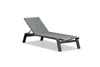 Couture Aluminum Modern Outdoor Sun Lounger with Adjustable Cushion for Swimming Pool & Garden Use