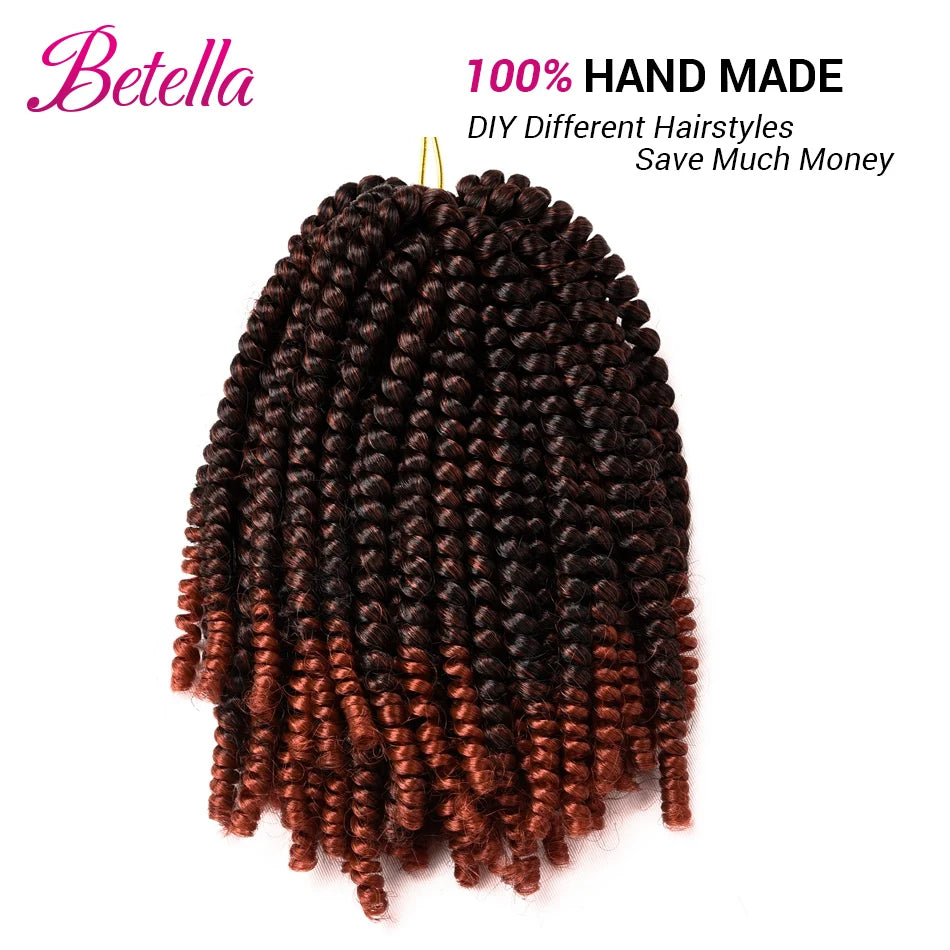 Ombre Spring Twist Braiding Hair Synthetic Crochet Braids Passion Twist Pre-Twist Crochet Hair Extensions Jamaica Bounce Twist
