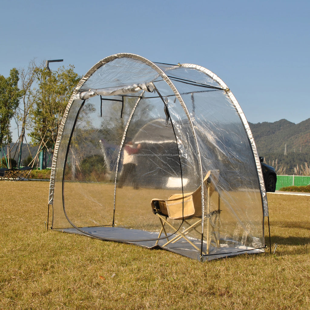 Greenhouse PVC Tent,Garden Plant Viewing and Storage Tent Big Football Tent for Outdoor Use,Transparent Tent,sports Pod Tent