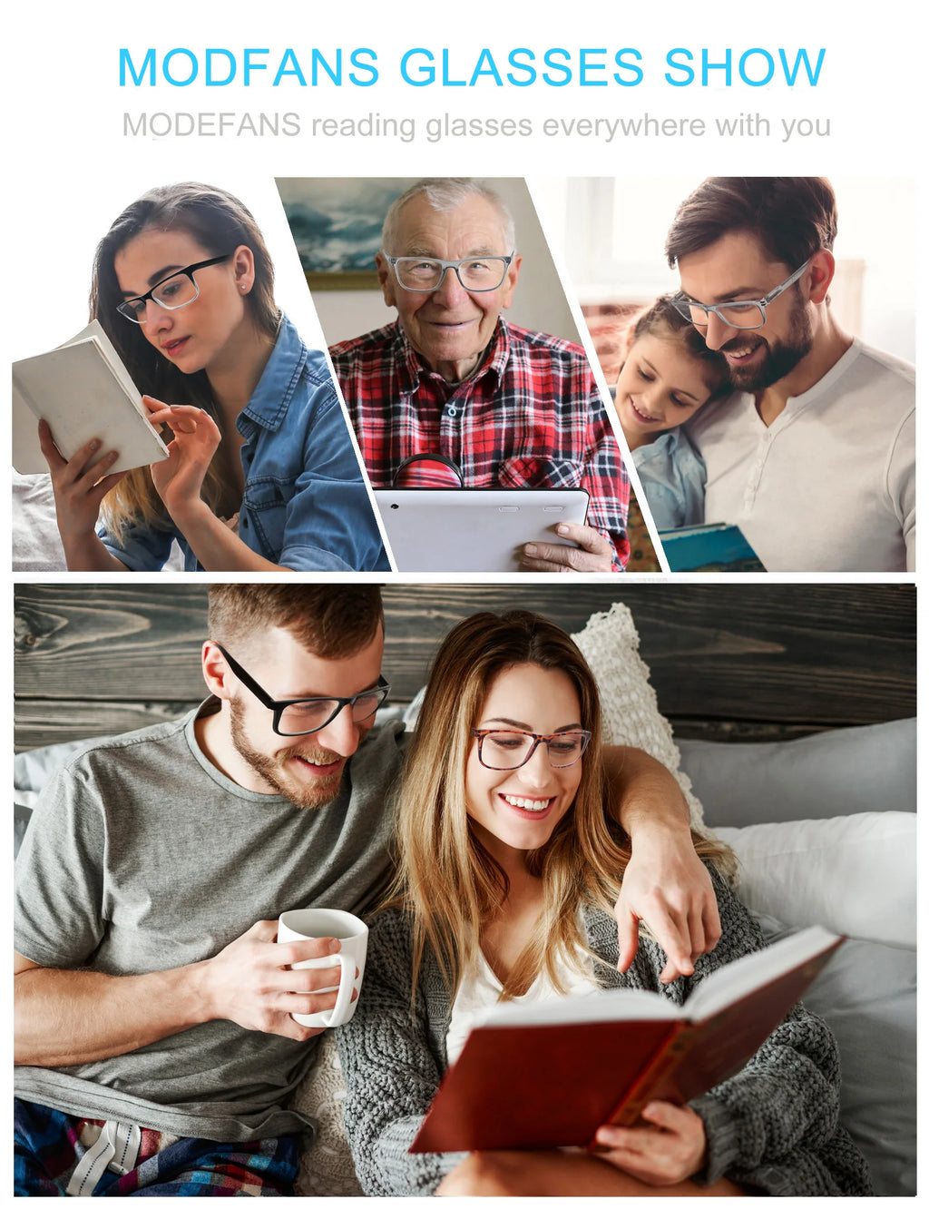 Oversized Reading Glasses Men Big Head Readers Women XL Eyeglasses Wide Square Large Read Glasses With Spring Hinge Clear Vision