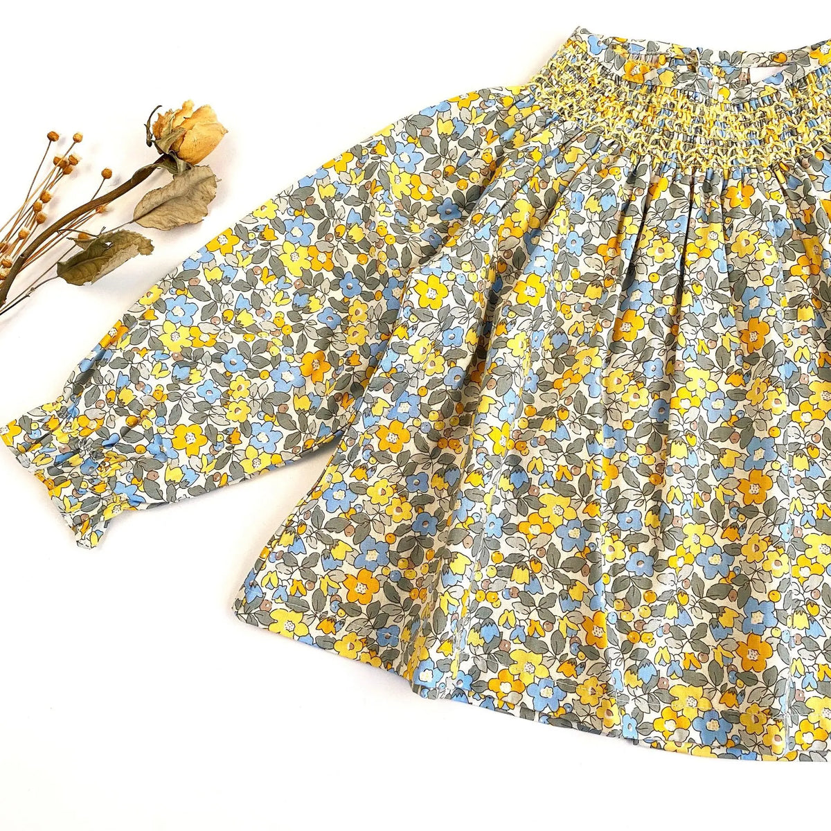 Autumn Spring Children Clothing Toddler Baby Girls Clothes Cotton Long Sleeve Flower Embroidery Baby Girls T-shirt Kids Shirt