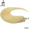 Microlink Remy Hair Extensions 12-Inch Straight Micro Ring Loop Micro Bead Real Vietnamese Human Hair