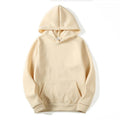 Blank Oversized Streetwear Custom logo Pullover Hoodie Men's 100% Cotton Thick Heavy High Quality