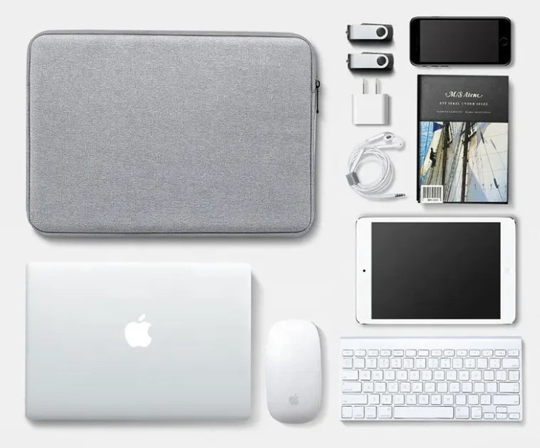 Polyester Fabric Waterproof Laptop Storage Bag Multi-Function Document Storage Sleeve