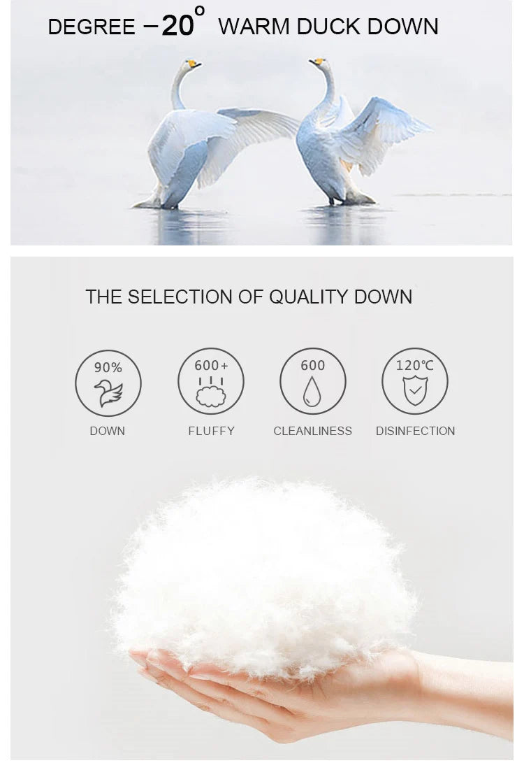 Janveny 2026 New Winter Turtleneck White Duck Down Vest Women Patchwork Knitted Warm Drawstring Short Soft Puffer Down Waistcoat