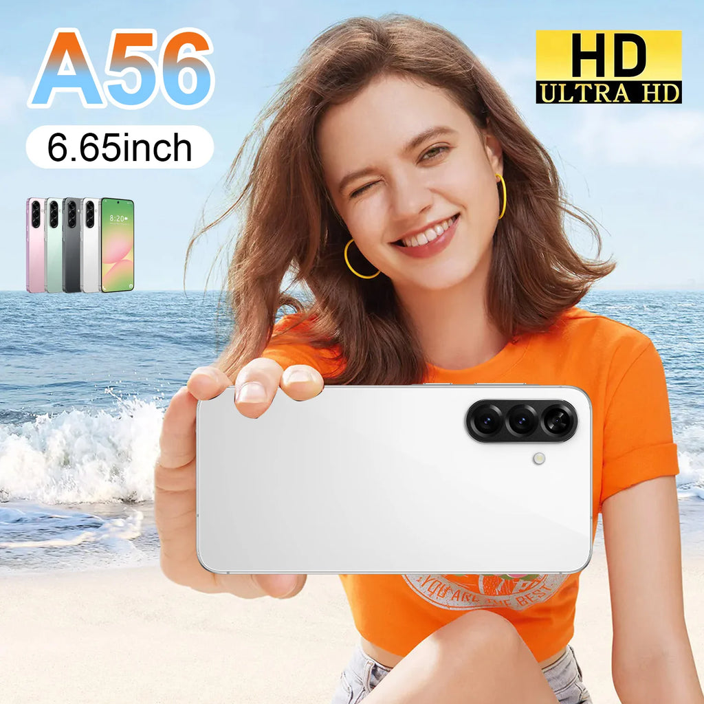 Original Phones A56 Smartphones for A56 8+256GB 5G Dual SIM Cellphone Mobile Phone
