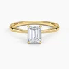 Starsgem Diamante De Bijoux Custom 10K Yellow Gold Engagement 1ct Lab Grown Diamond Rings