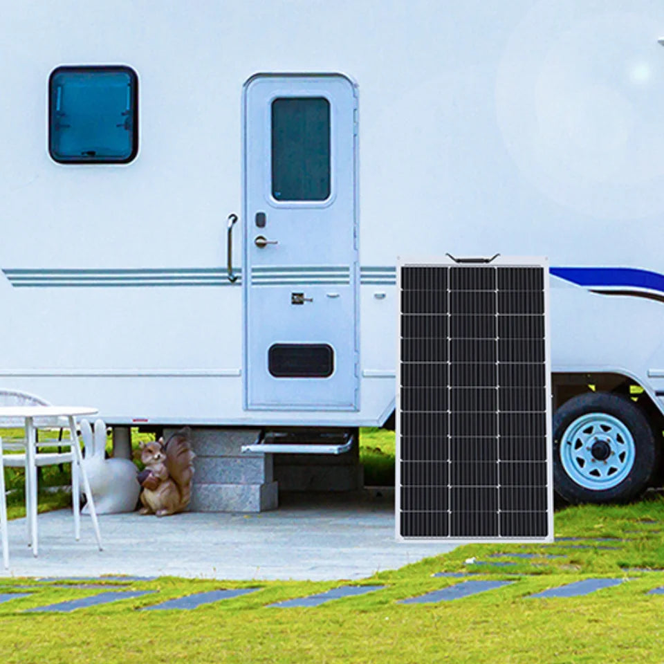 Durable Customizable 120W Flexible Solar Panels with IP68 Junction Box