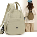 Multifunctional PU Material Backpack Fashionable  Easy Matching for Work & Outings Nut Bag