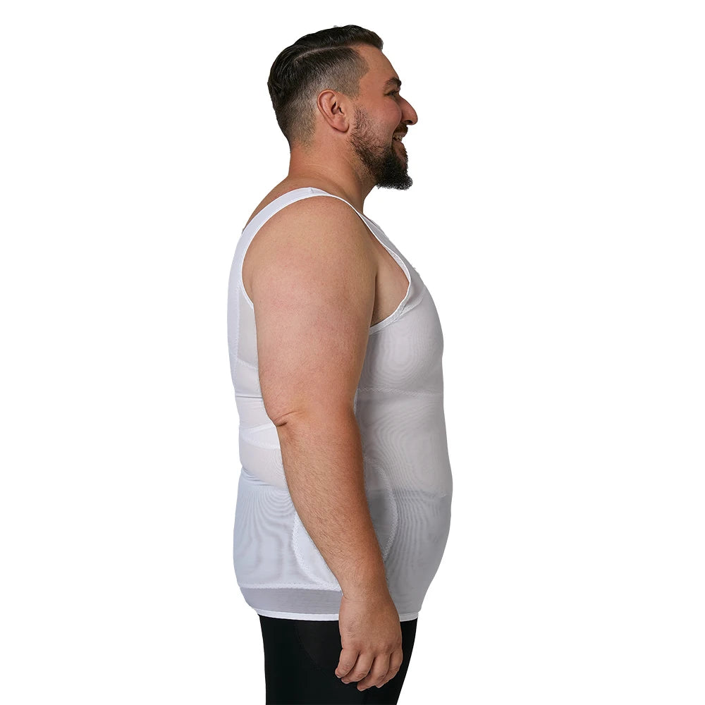 WSBX03  High Quality Original Man Chest Bra Mesh Compression Shirts to Hide Moobs and Gynaecomastia