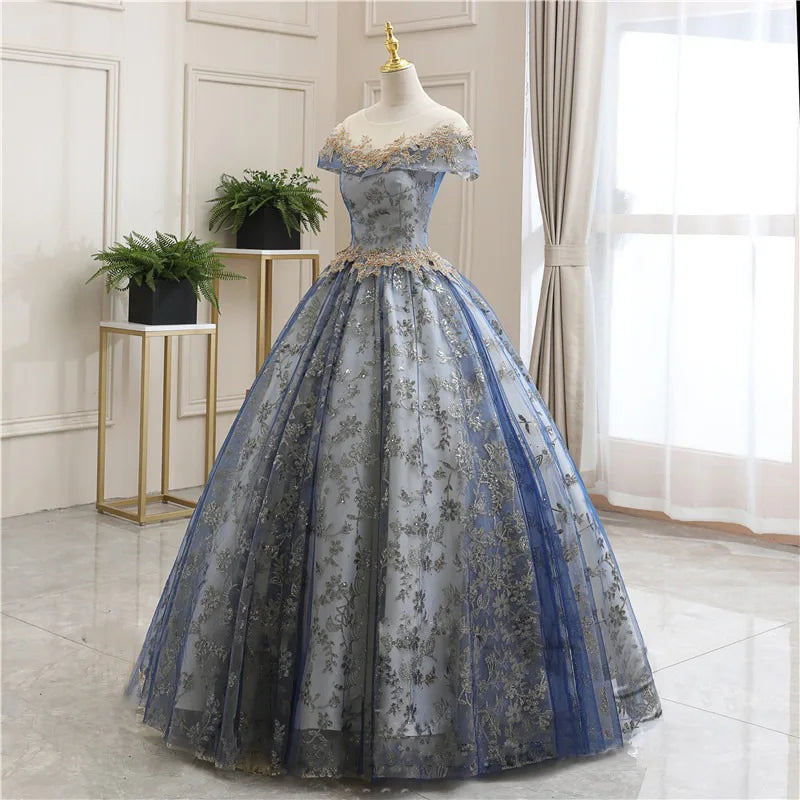 New Chorus Dress Long Vocal Bel Canto Art Test Host Annual Solo Evening Gown Peng Skirt