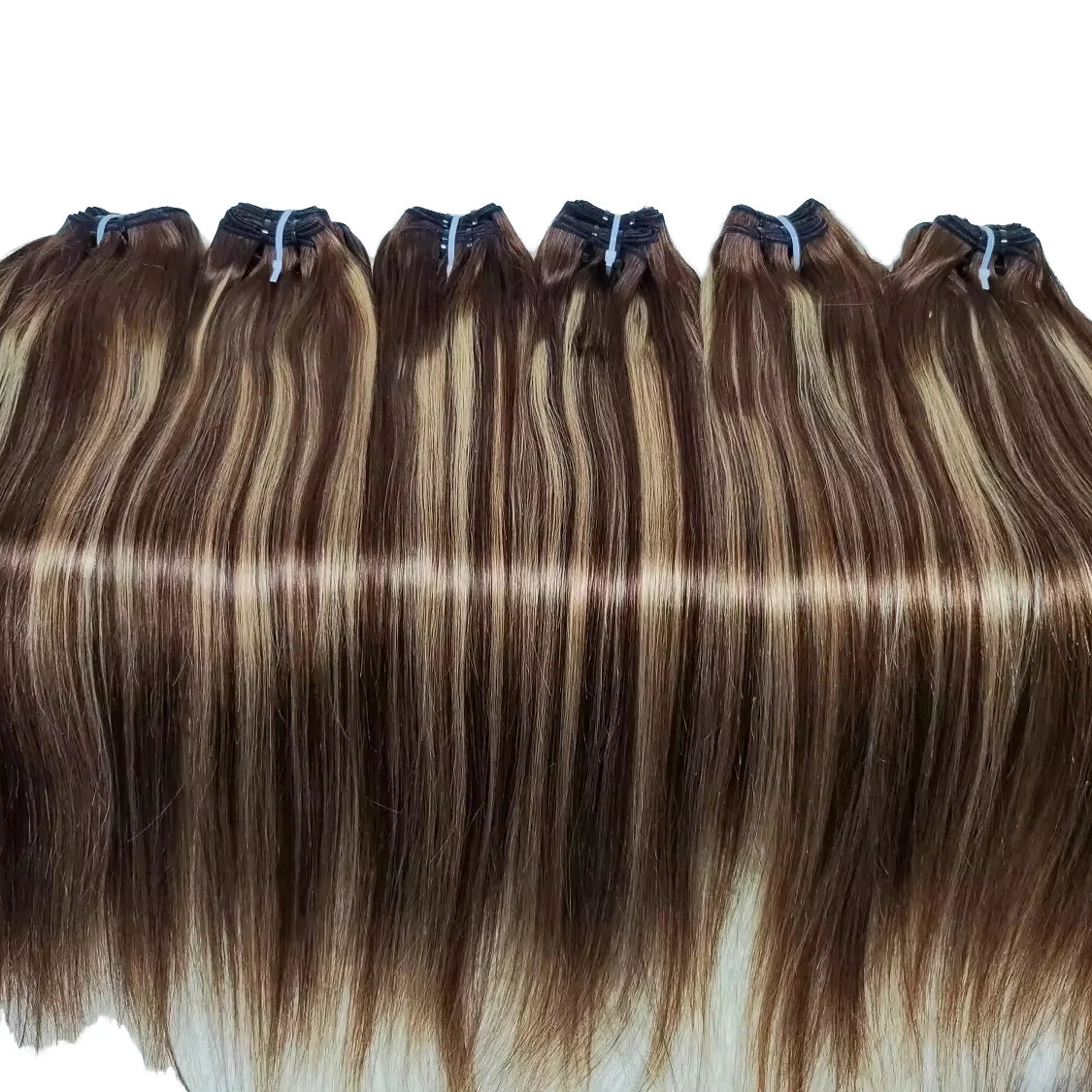 Remy Hair Brazilian Human Weave Silky Straight Wave Style Piano Color Top Selling for Women Chemical Free Fast Shipping