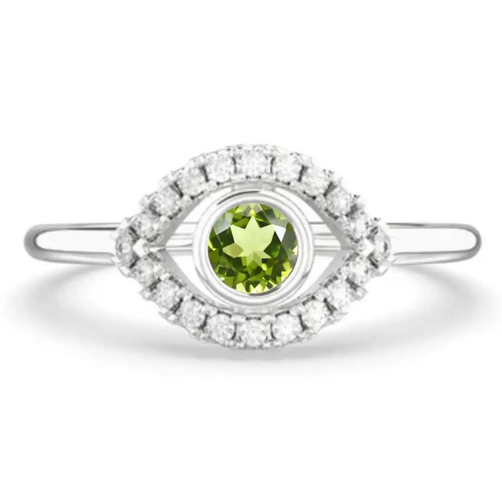 Fashionable 925 Sterling Silver Moissanite Birthstone Rings Women Classic Style Wedding Party Birthday Gift Teen Girls Daughter