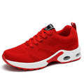 Wholesale Women Sports Round Head Lace-up Flying Woven Casual Sports Shoes Running Shoes for Ladies