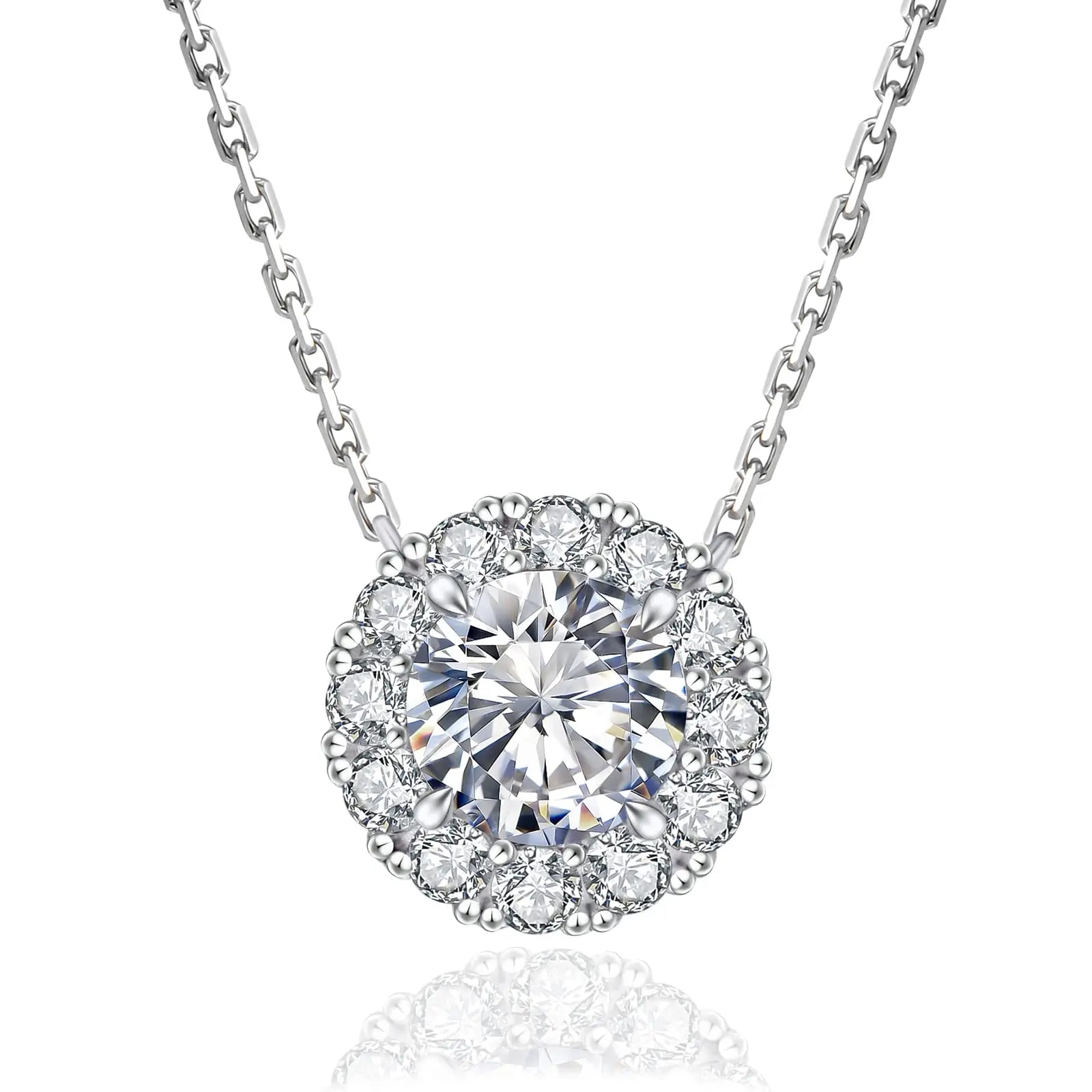 USA Stock VVS Moissanite Pendant Christian Gifts 925 Sterling Silver Reiligous Crucifix Jewelry Women Men Cross Diamond Necklace
