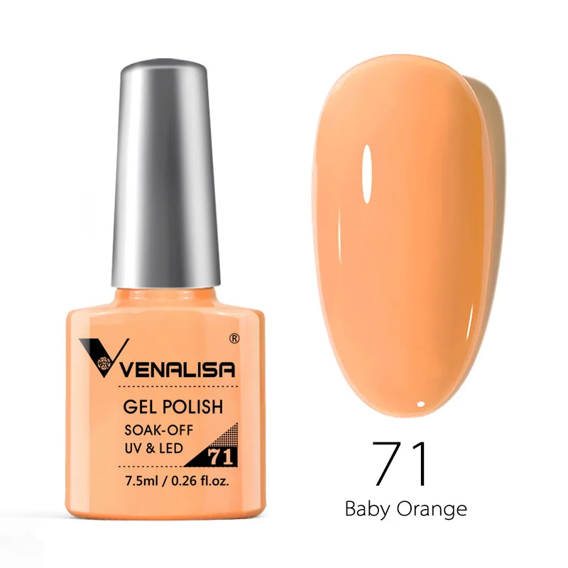 Venalisa Nail Gel Polish Fall Nail TPO FREE Long Wear Semi Permanent Soak Off UV LED Gel Nail Polish Gel Lacquer