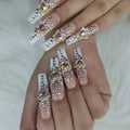 2026 Handmade New Arrival Press-On Nails False Artificial Fingernails with Design for Finger Application Includes Packaging Box