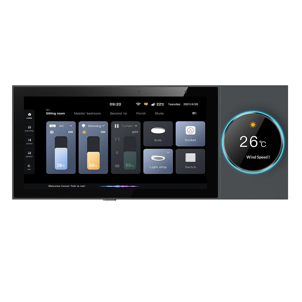 Cross-border 6-inch IPS Graffiti Smart Home Central Control Screen Built-in Wi-Fi Gateway China Origin Whole House