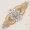 Bridal Belts With Diamond Crystals Wedding Sashes Rhinestone Bridal Belts Bead Sash Wedding Dress Accessories Belt