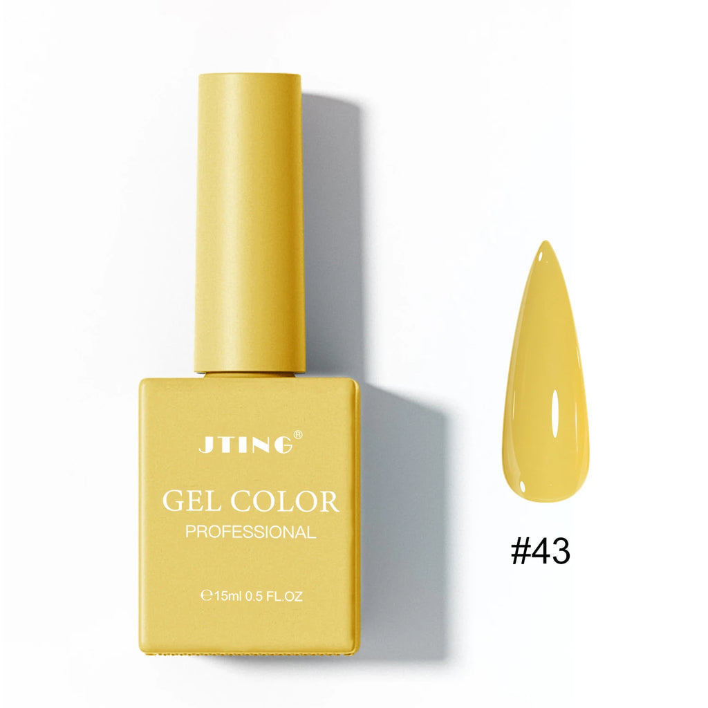 JTING Free Gift 66Colors Gel Nail Polish Collection Free Top Base Coat High Quality Pigment Salon Professional Gel Polish Set