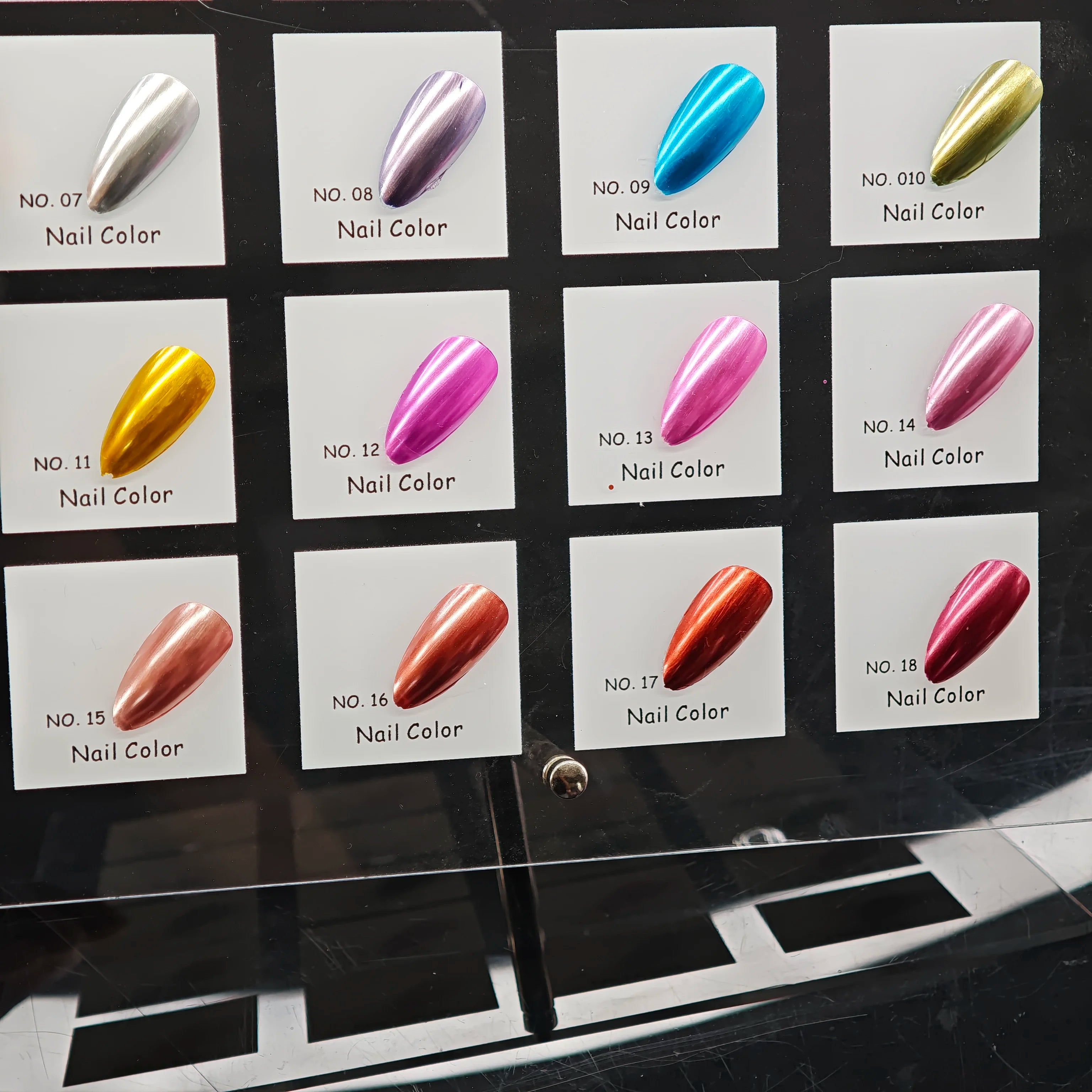New Fantasy OEM Private Label Metallic Air Dry Nail Polish 12 Colors Set Vegan Attractive Regular Mirror Effect Nail Lacquer Kit