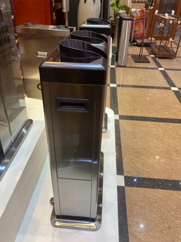 Modern Design Automatic Wet Umbrella Wrapping Machine Double Chute with 200pcs Free Plastic Bags for Wet Umbrella Bagging