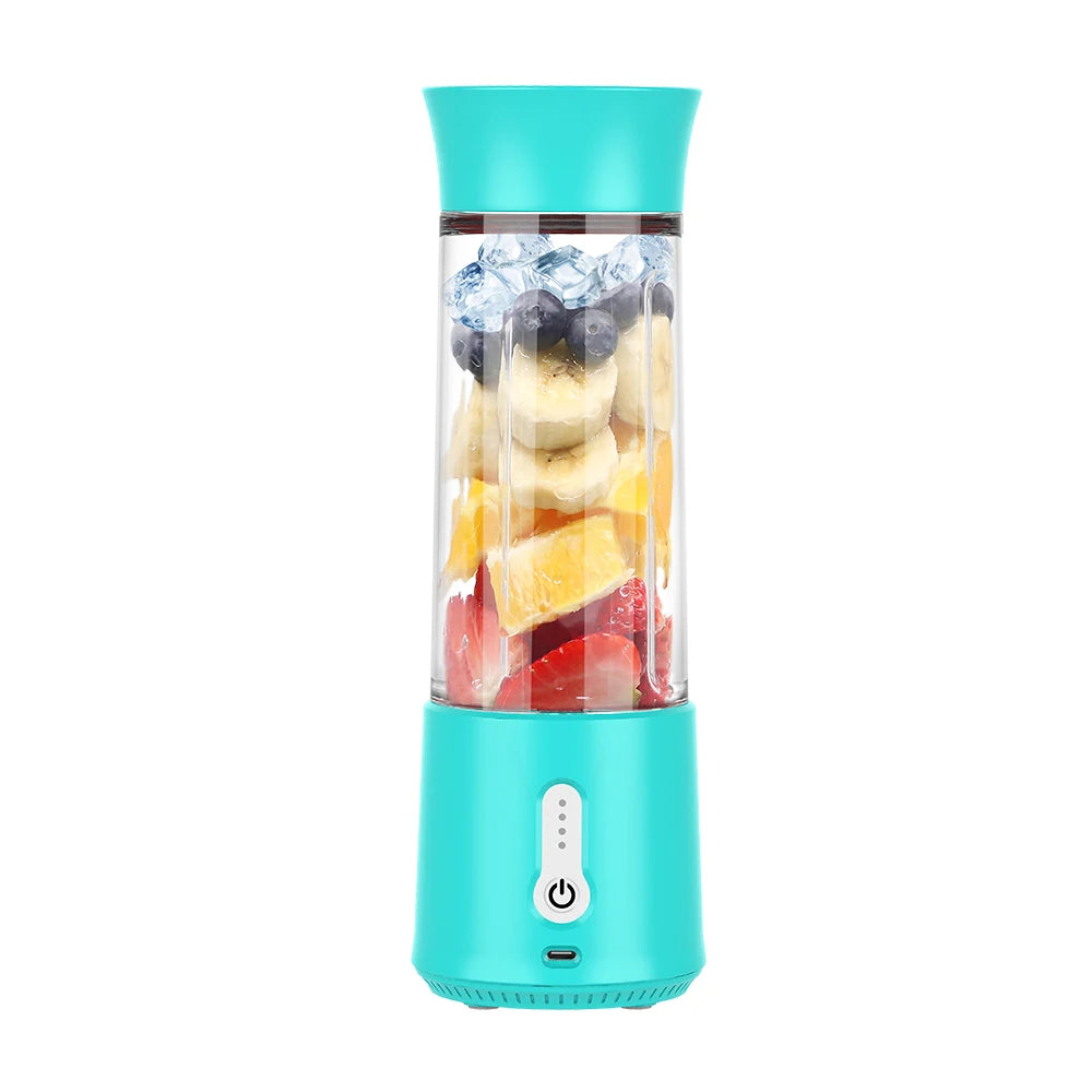 Patent A7 Fresh Juice Portable Blenders Mini Fresh Fruit Smoothie Milkshake Mixer Licuadora Portatil Juicer with 6blades for Gym