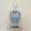 Liu Ming Cheap New Fashion Women's Summer Crop Top Wholesale Basic Sports Tank Tops Sexy Seamless Knitted