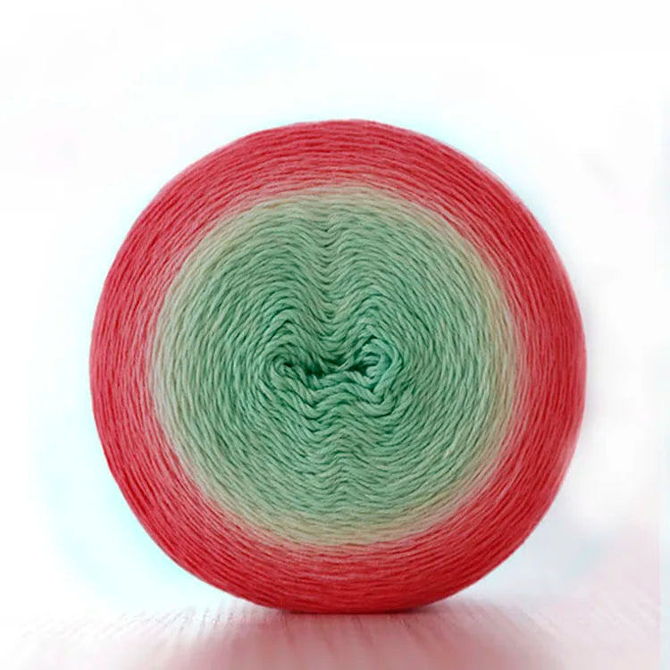 100% Recycled Magic Ball Sweater Scarf Hat for Baby 180g Hand Knitting with Fancy Yarn Dyed Pattern Cotton Line Weaving
