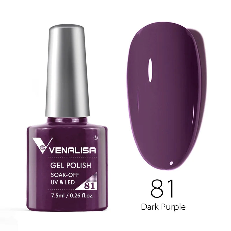 Venalisa Nail Gel Polish Fall Nail TPO FREE Long Wear Semi Permanent Soak Off UV LED Gel Nail Polish Gel Lacquer
