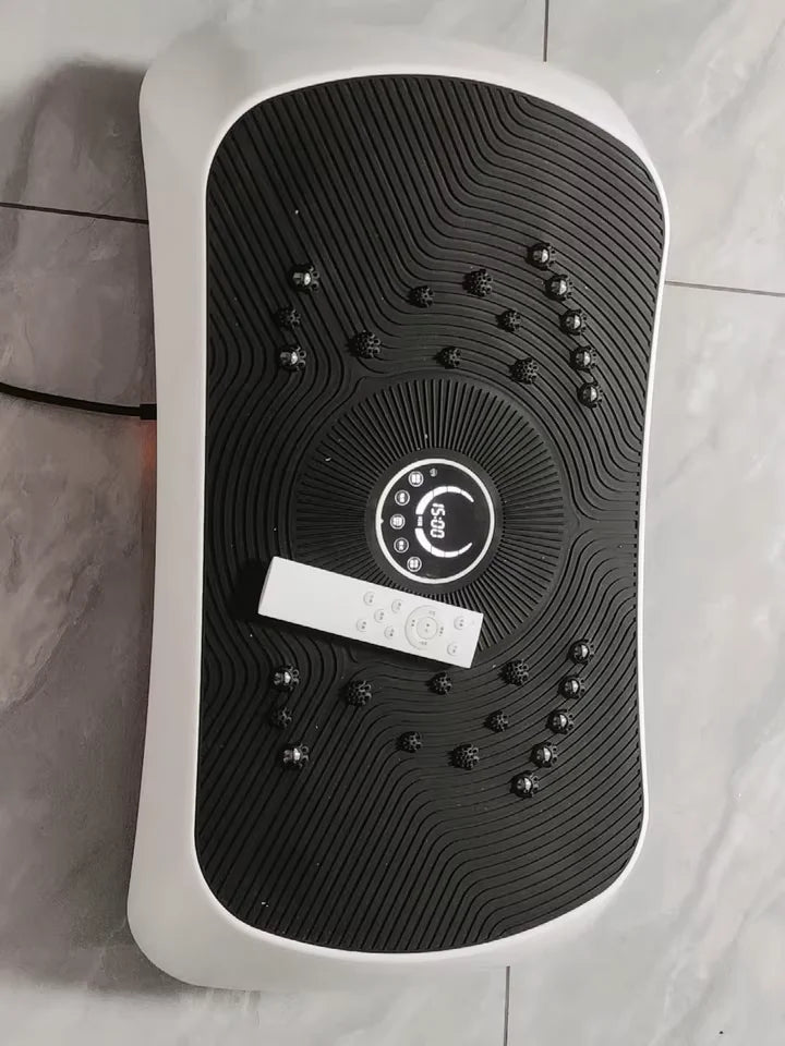 Electromagnetic Vibration Plate Trainer Machine Vibrating Platform with Magnetic Therapy for Exercise Fitness