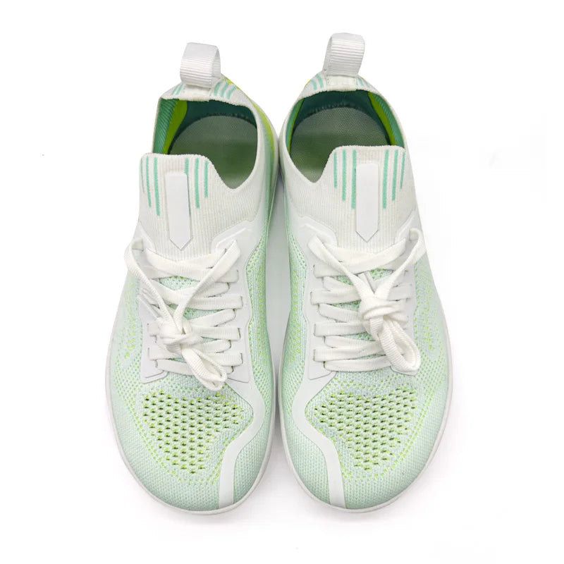 Men's Minimalist Cross-Trainer Barefoot Shoes with Wide Toe & Zero Drop Sole Trail Running Sneakers for Spring & Autumn