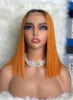 Wholesale 100% Vietnamese Dark Root Straight Short Bob Raw Virgin Human 2*6 Lace Vendors Kim Bob Closure Wigs for Black Women