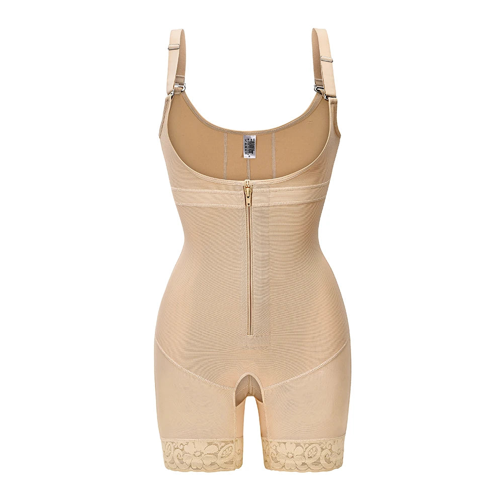 Private Label Stage 2 Post Op BBL Body Shaper Tummy Control Slimming Bodysuit Butt Lifter Breathable Colombian s 2 Pieces