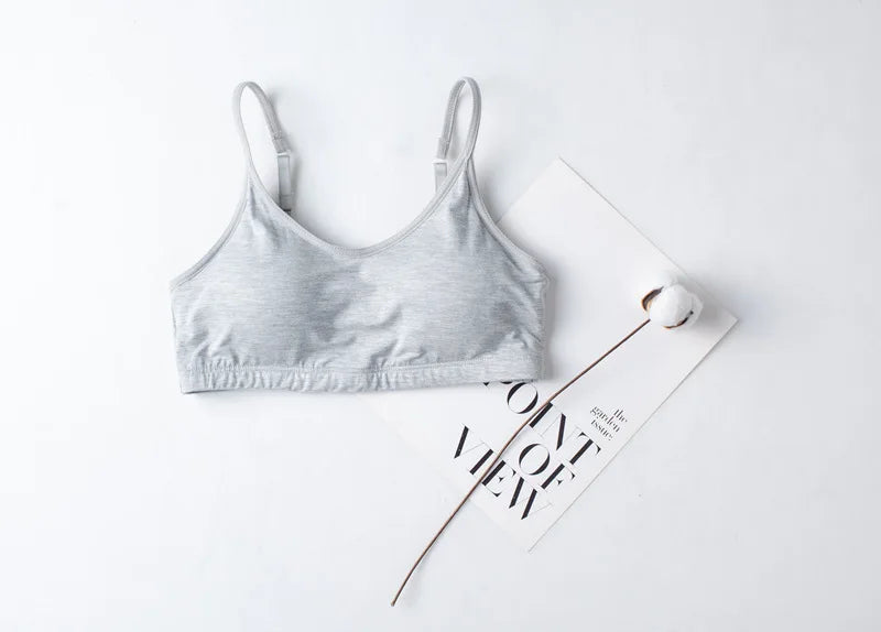 Spring/Summer Ladies Pajamas Sling + Shorts Modal With Chest Pad Solid Color Homewear Set Pajamas Sleepwear Lingerie