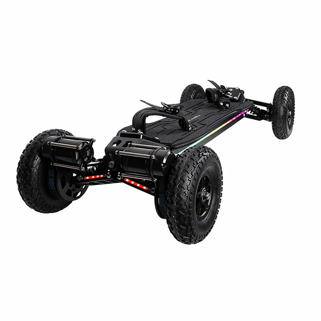 JENOVA 55km Endurance 200kg Load 9 Inch Off-Road Tire 1210mm Maple 50.4V 18000mAh 6H Fast Charge Electric Skateboard Off-Road