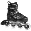 New Arrival Size Adjustable 4 Flashing PU Wheels Roller Inline Skates Shoes for Kids Adults