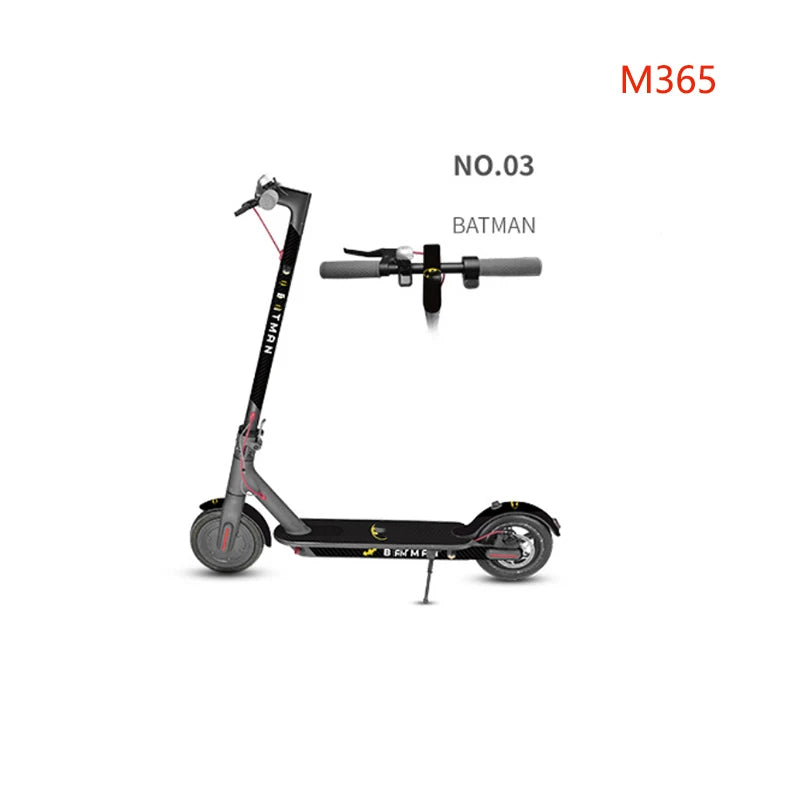 Electric Scooter Full Body PVC Sticker DIY Skateboard Sticker Scooter Pedal Stickers Decal For Xiaomi M365/PRO