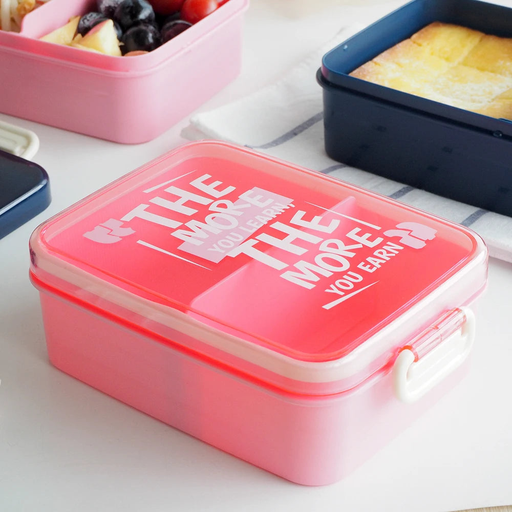 Single Layer Microwave Lunch Box Sealed Separated Bento Boxes Food Storage Container for Adults,Student,Kids Lunches BPA Free